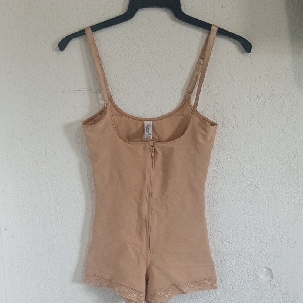 Tan Sleeveless Bodysuit